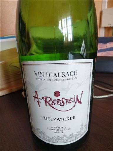 Alsace A. Rebstein Edelzwicker Non-Vintage