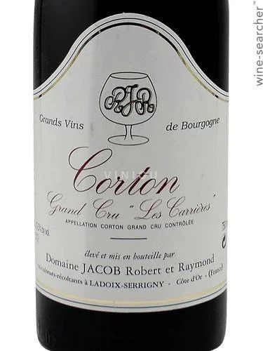 Bourgogne Ikke specificeret Grand Cru Domaine Jacob Les Carrières 2002