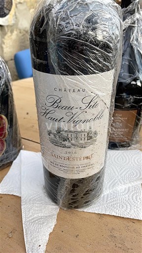 Burdeos Saint-Estèphe Château Beau-Site Haut-Vignoble 2016