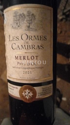 Languedoc-Roussillon Pays d'Oc Les Ormes de Cambra 2021