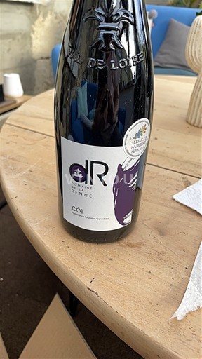 Viner Rouge sec Domaine Rienne 2023 Frankrike Loiredalen Touraine AOC