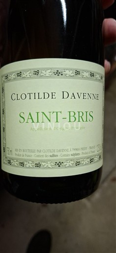 Burgundi Saint-Bris Clotilde Davenne Jo Viti