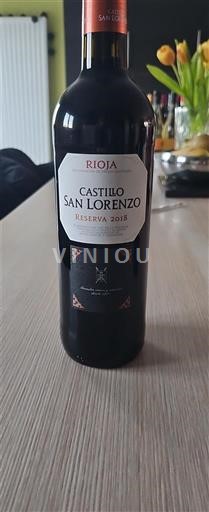 La Rioja rioja Castillo San Lorenzo Reserva 2018