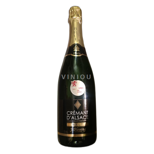 Alsace Crémant d'Alsace J. Blessing Icke årgångsbetecknad