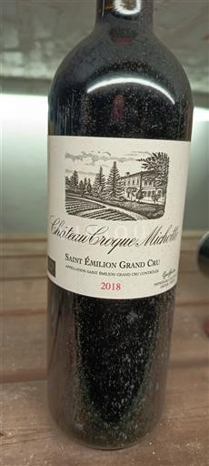 Bordeaux Saint-Émilion Grand Cru Grand Cru Château Croque-Michotte 2018