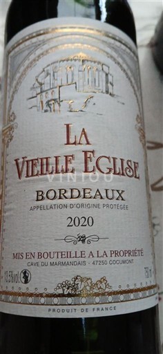 Bordeaux La Vieille Eglise 2020