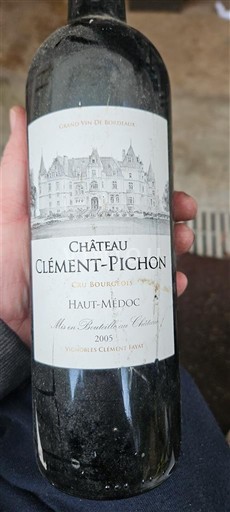 Bordo Haut-Médoc Château Clément Pichon 2005