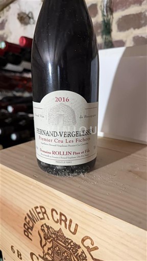 Burgundy Pernand-Vergelesses Premier Cru Domaine Rollin Père et Fils Premier Cru Les Fichots 2016