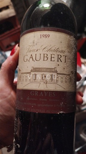 Bordeaux Graves Château Vieux Gaubert 1989