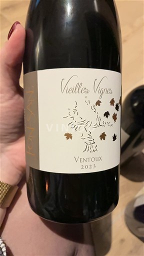 Rhônen laakso Ventoux Font-Sane Vieilles Vignes 2023