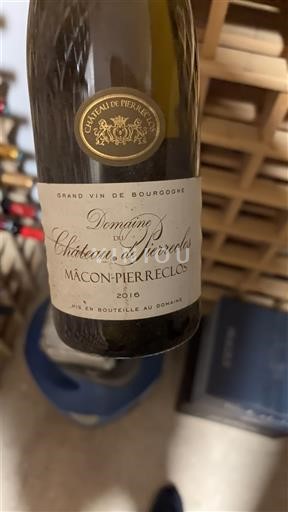 Burgundi Mâcon ja Mâcon-kylät Château Pierreclos 2016