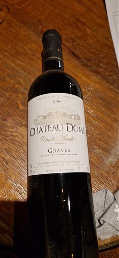 Bordeaux Graves Château Doms Amelie 2016