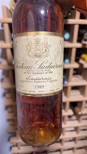 Bordeaux Sauternes Premier Cru Château Suduiraut 1989