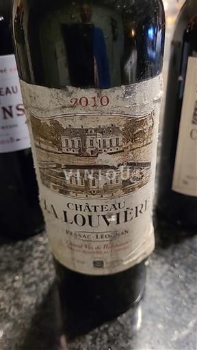 Bordeaux Pessac-Léognan Château La Louvière 2010