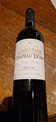 Bordeaux Graves Château Doms Amélie 2015