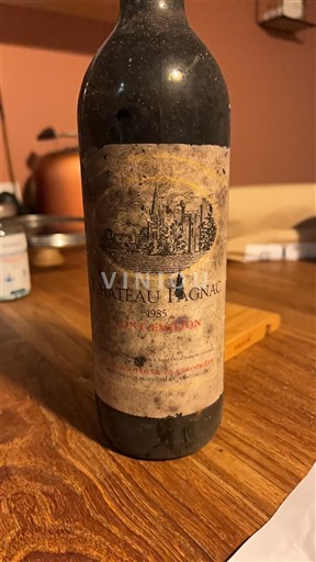 Bordeaux Bordeaux Supérieur Château Tagnac 1985