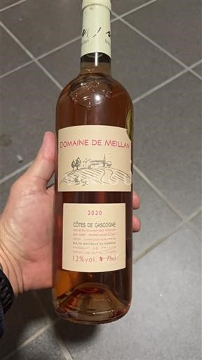 Tây Nam Côtes de Gascogne Domaine Meillan 2020