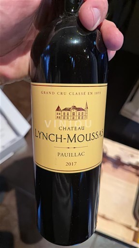 Bordeaux Pauillac Grand Cru Château Lynch-Moussas 2017