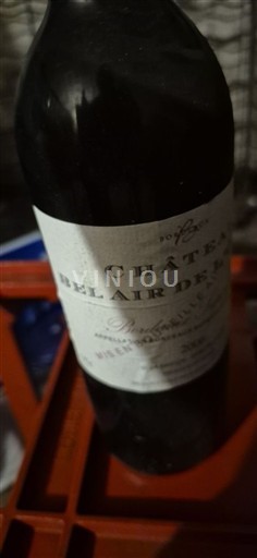 Bordeaux Saint-Émilion Château Belair de l’orme 2005