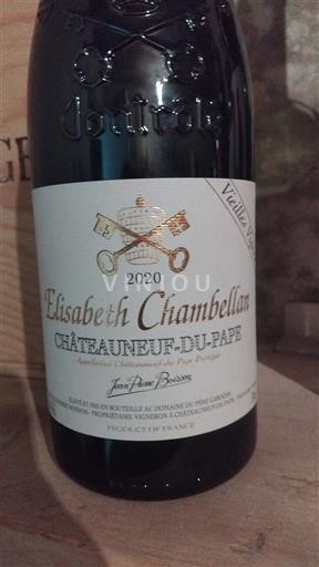 Vallée du Rhône Châteauneuf-du-pape Domaine Pégaü Elisabeth Chambellan Vieilles Vignes 2020