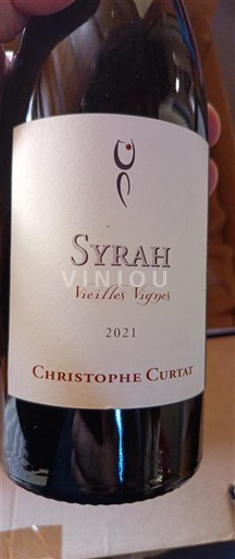 Alperna och Rhône-länderna Rhodendalarna Christophe Curtat Syrah Vieilles Vignes 2021