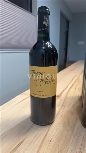 Bordeaux Pomerol Nénin Fugue de Nénin 2009