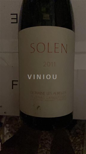 Languedoc Languedoc-ylängöt Domaine Les Aurelles Solen 2011