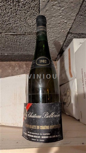 Thung lũng sông Loire Quarts de Chaume Château Bellerive 1982