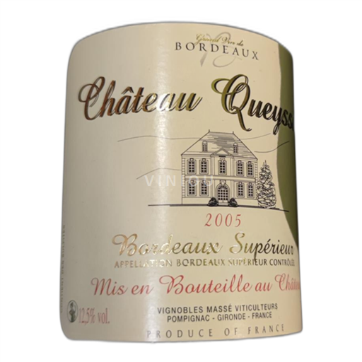 Bordeaux Bordeaux Supérieur Château Queyssard 2005