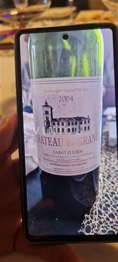 Bordeaux Saint-Julien Grand Cru Château Lagrange 2004