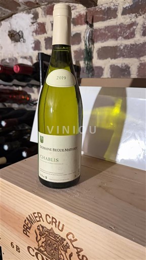 Burgundija Chablis Domaine Bègue Mathiot 2019