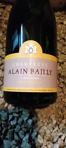 Champagne Sâm-panh Alain Bailly Brut Réserve Không niên vụ
