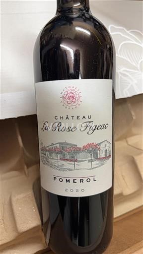 Bordéus Pomerol Château La Rose Figeac 2020
