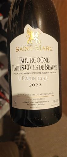 Burgundy Unspecified Domaine Saint Marc Paris 1243 2022