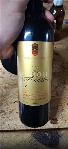 Bordeaux Saint-Émilion Les Maurins 2019