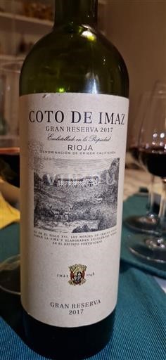 La Rioja Rioja Coto de Imaz Gran Reserva 2017
