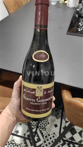 Borgogna Griotte-chambertin Grand Cru Domaine René Leclerc 1996