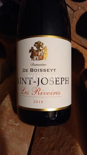 Rhône-dalen Saint-Joseph Domaine Boisseyt Les Rivoires 2019