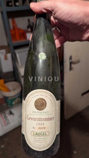 Alsasko Gewürztraminer Laugel 1988