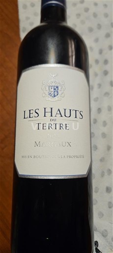 Bordeaux Margaux Château Tertre Les Hauts du Tertre Non Millésimé