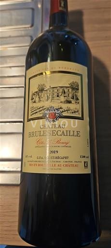 Bordeaux Côtes-de-bourg Château Brulesécaille Classique 2019