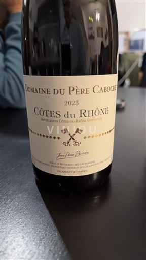 Thung lũng Rhône Côtes-du-rhône Domaine Père Caboche 2023