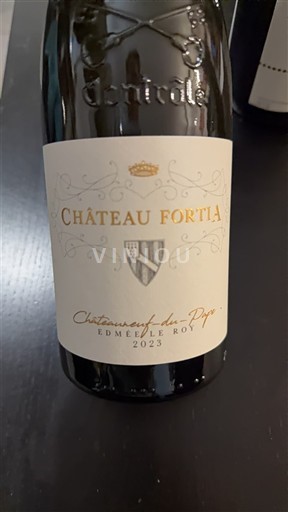Rhône Valley Châteauneuf-du-Pape Château Fortia Edmée Le Roy 2023