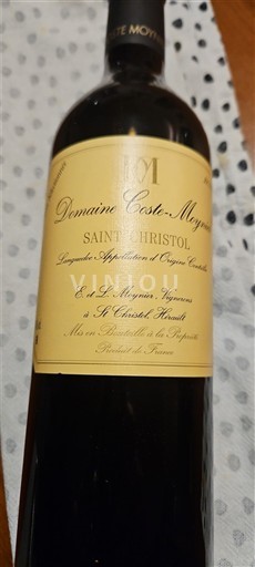 Languedoc Không được chỉ định Domaine Coste Moynier Không niên vụ