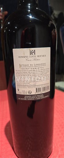 Languedoc Nicht spezifiziert Domaine Coste Moynier Ohne Jahrgang