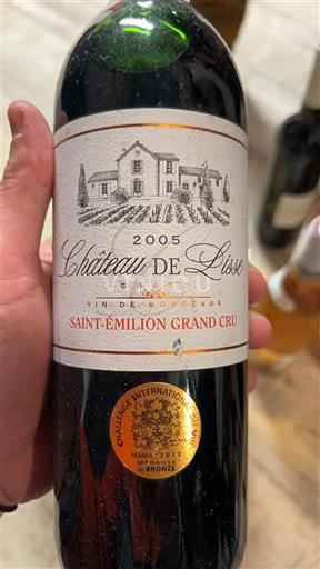 Bordeaux Saint-Émilion Grand Cru Château Lisle 2005