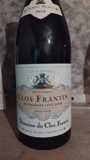 Borgonha Borgonha Côte d'Or Domaine Clos Frantin Monopole Clos Frantin 2019
