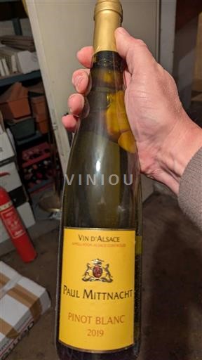 Elzas Pinot blanc Château Paul Mittnacht 2019