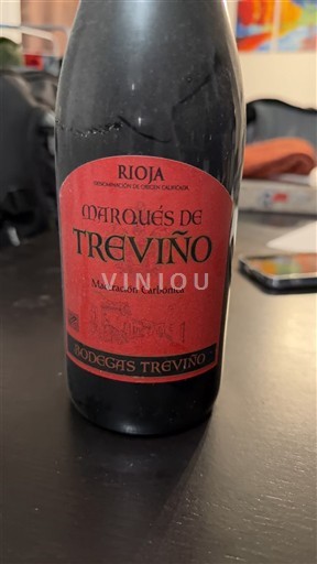 La Rioja rioja Bodegas Treviño Marqués de Treviño Maceración Carbónica Icke årgångsbetecknad
