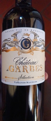 Bordeaux Château Garbès Sélection 2022